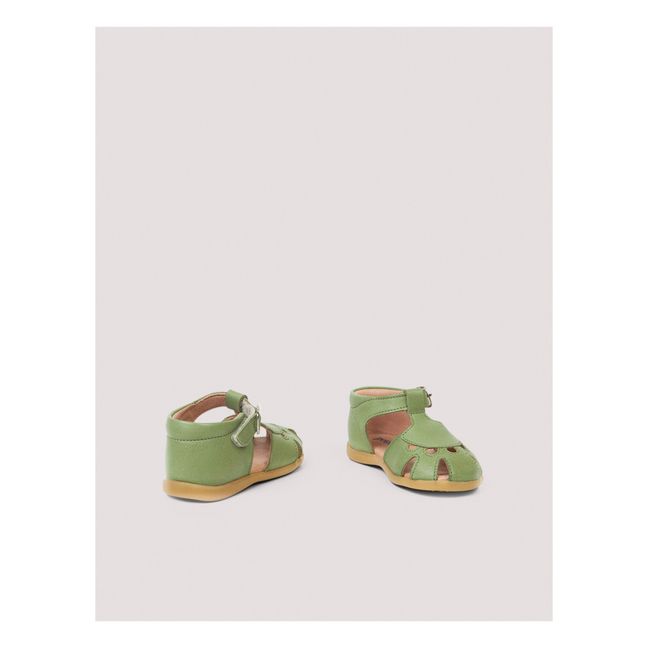 Sandalias con velcro Sweatheart  | Verde Pálido