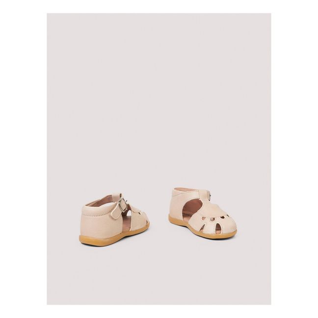 Sandalen mit Klettverschluss Sweatheart  | Cremefarben