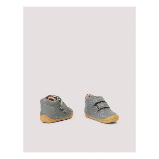 Sneakers mit Klettverschluss Mini Bootie | Graublau