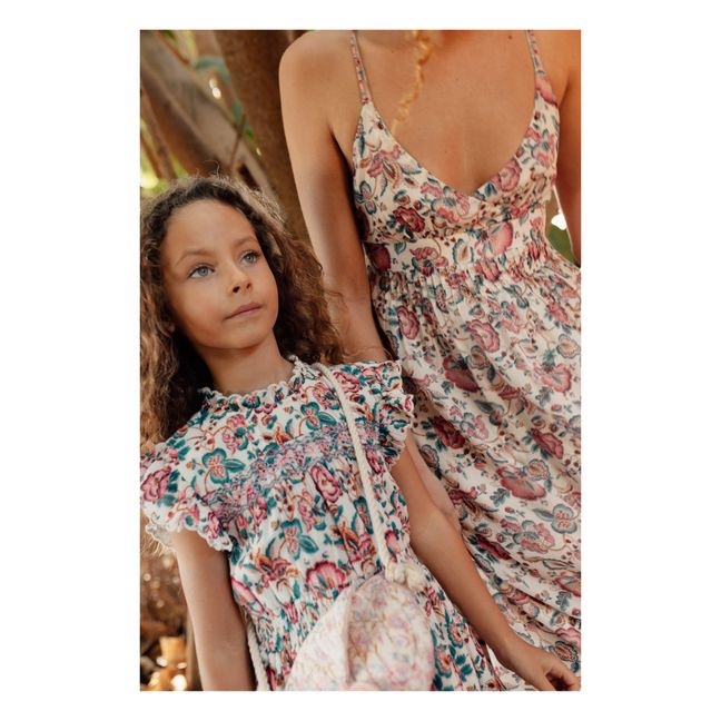 Robe Ulla Johnson Manches Longues - Taille 34 EU, Soie Et Viscose, Couleur Chair, Style Festif