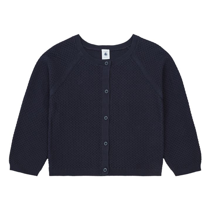 Suzette Knitted Cardigan | Navy blue- Product image n°0