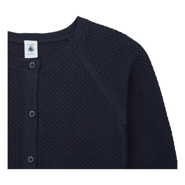 Suzette Knitted Cardigan | Navy blue