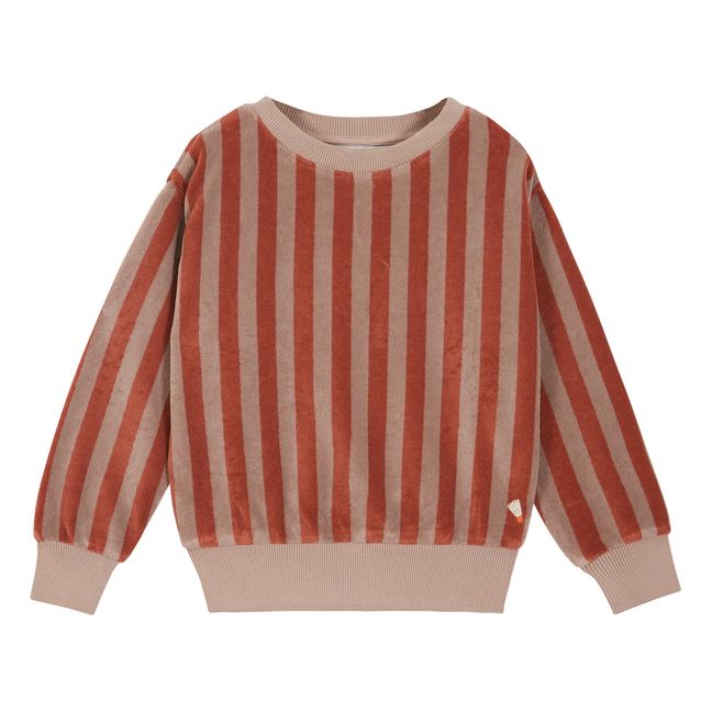 Striped Terry Sweater | Malva