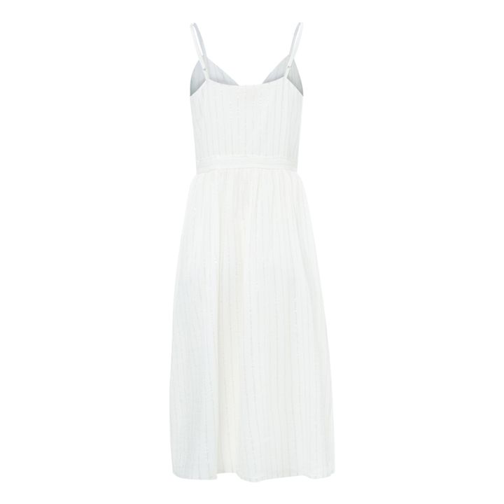 Vestido de tirantes de lúrex Erynette | Crudo- Imagen del producto n°3