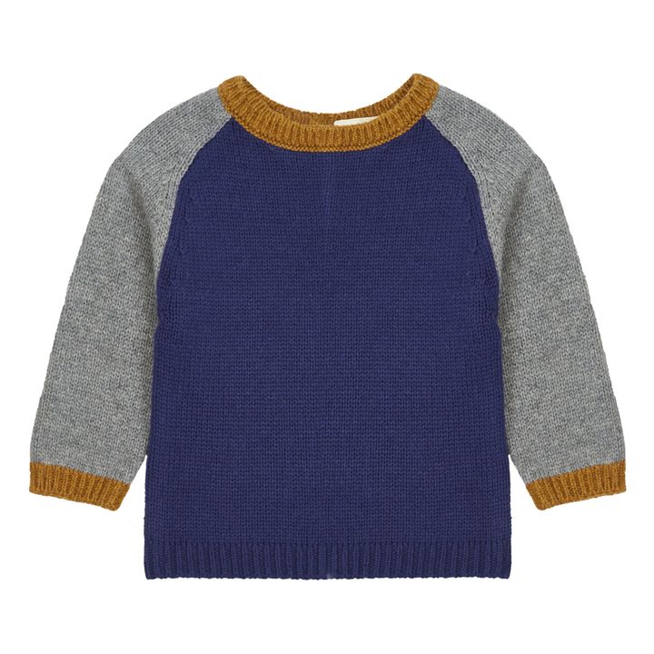 Maglione Poa il lana merino | Blu- Immagine del prodotto n°0