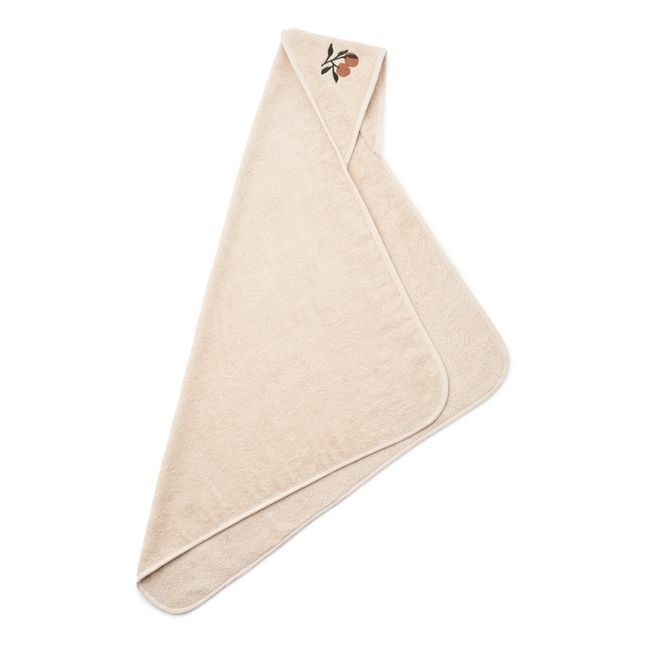 Batu Organic Cotton Bath Cape | Peach