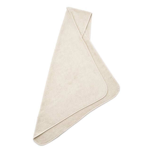 Cape de bain en coton bio Batu | Beige