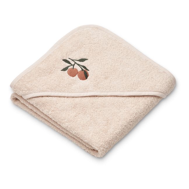 Capa de baño de algodón ecológico Batu | Rosa Melocotón