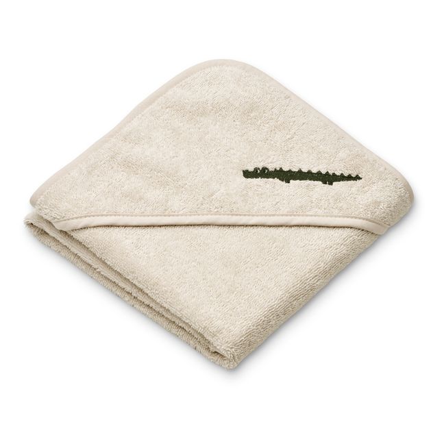 Capa de baño de algodón ecológico Batu | Beige