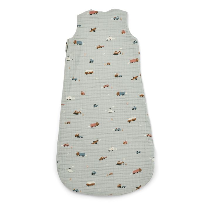 Babyschlafsack aus Bio-Baumwolle Flora | Taubengrau- Produktbild Nr. 1