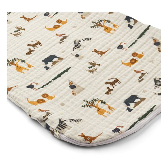 Gigoteuse en coton bio Flora | Beige