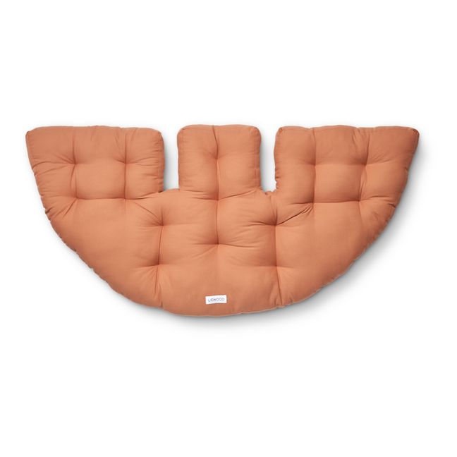 Fauteuil en coton bio Rudi | Rose pâle