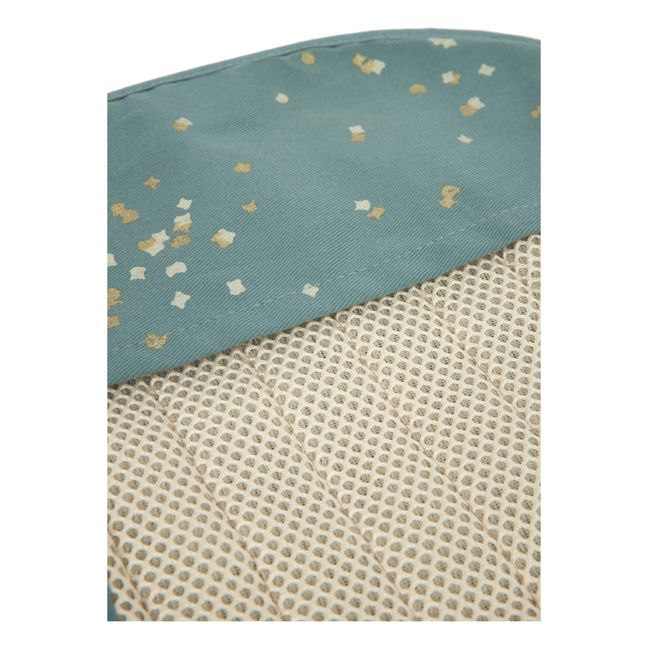 Assise pour poussette Hyde Park | Bleu Vert