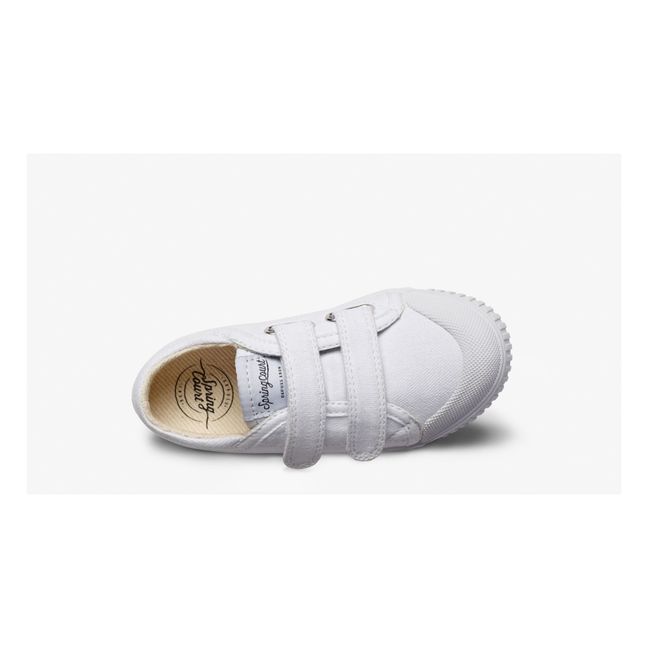 Niedrige Sneakers mit Schnürsenkel G2 Canvas | Weiß