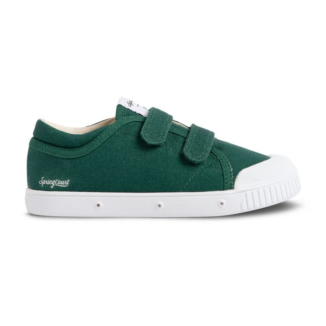 G2 Canvas Scratch Lowrise Sneakers | Green