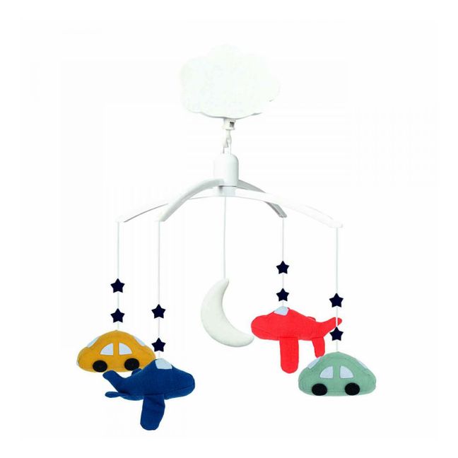 Kids Moulin Roty Trois Petits Lapins Musical Mobile - Multicolour