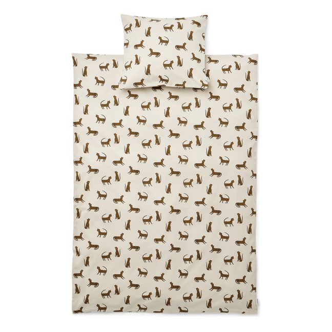 Organic Cotton Bedding Set | Beige