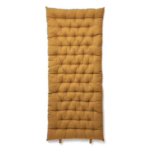 Matelas de sol en coton bio Barney | Caramel