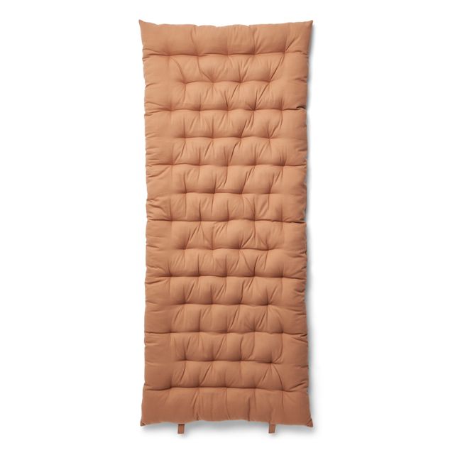 Matelas de sol en coton bio Barney | Rose pâle