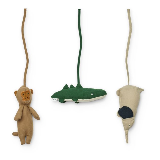 Pepa Hanging Toys - Set of 3 | Beige