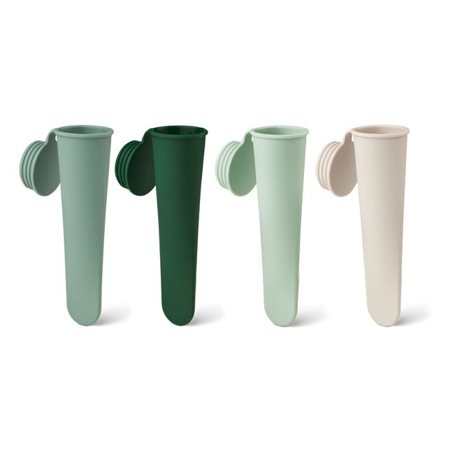 Moules à glaces en silicone Krelle - Set de 4 | Vert