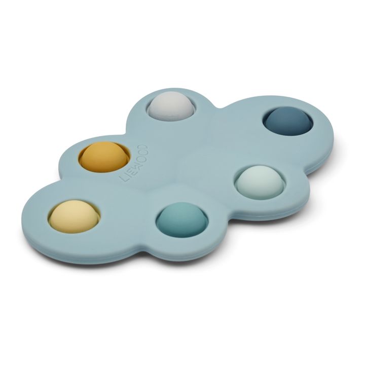 Pop it-Spielzeug aus Silikon Wolken | Blau- Produktbild Nr. 1