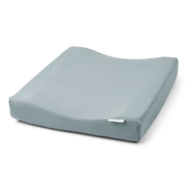 Housse de matelas à langer Baby's Only Sense - bleu vintage