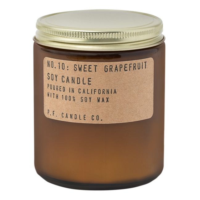 Bougie parfumée de soja n°10 Pamplemousse - 200 g