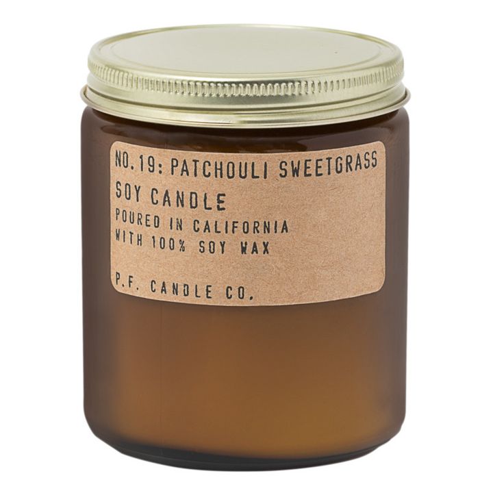 Bougie parfumée de soja n°19 Patchouli - 200 g- Image produit n°1