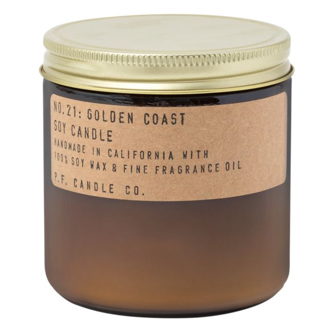 Candela profumata di soia n°21 Golden coast - 350 g