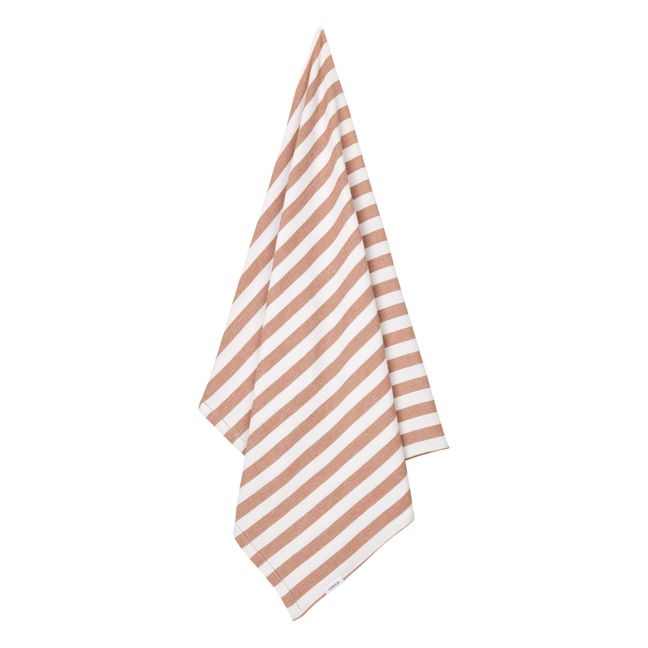 Macy Organic Cotton Beach Towel | Terracotta