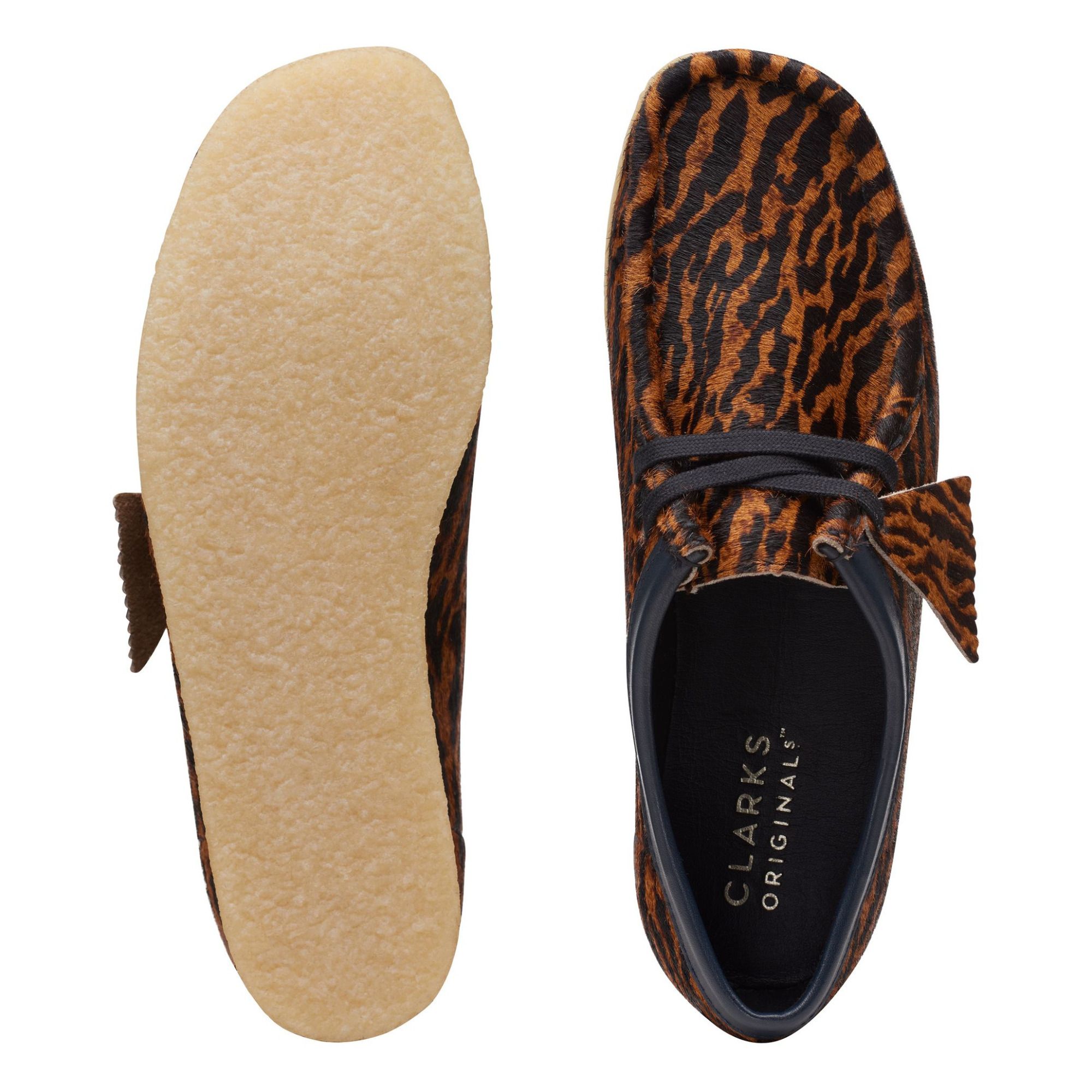 Clarks leopard hot sale print loafers