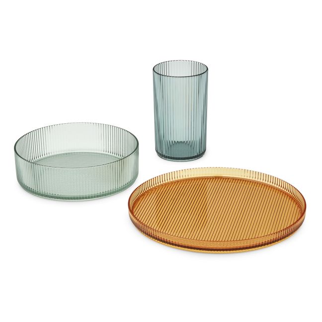 Set da pranzo Kain tritan | Blu