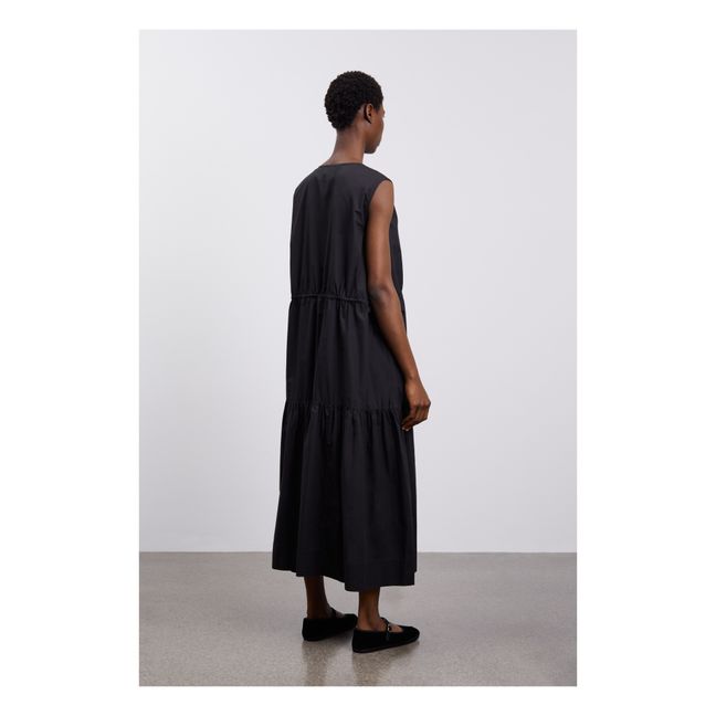 Kleid May Bio-Baumwolle | Schwarz