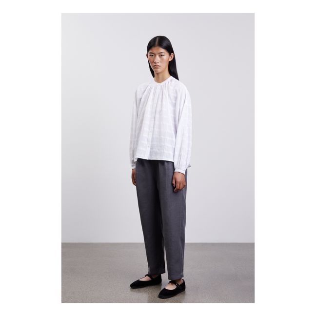 Blouse Cilla Coton Bio | Bianco