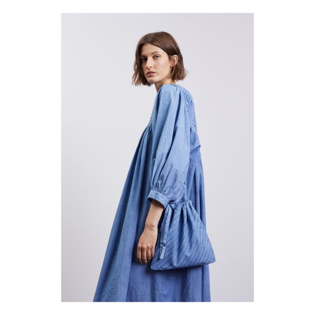Robe Nadja Coton Bio | Blu  indaco