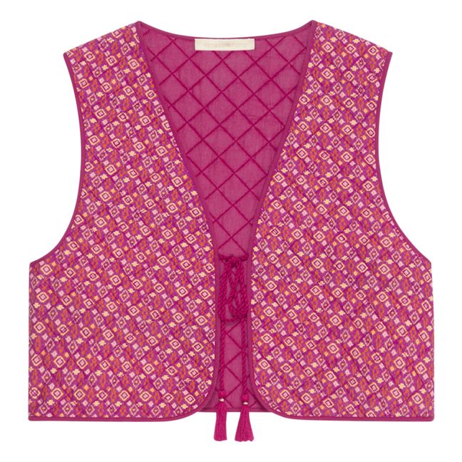 Chaleco Boléro Adjo | Rosa Fushia