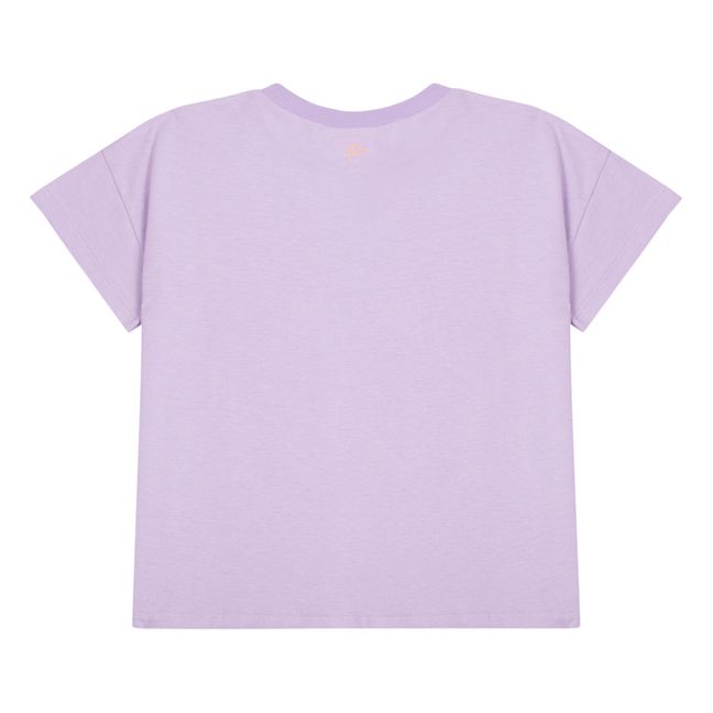 T-Shirt Coton Bio Dick | Lilas