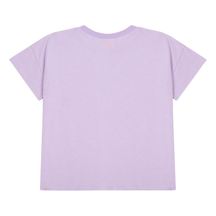 T-Shirt Coton Bio Dick | Lilas- Image produit n°4