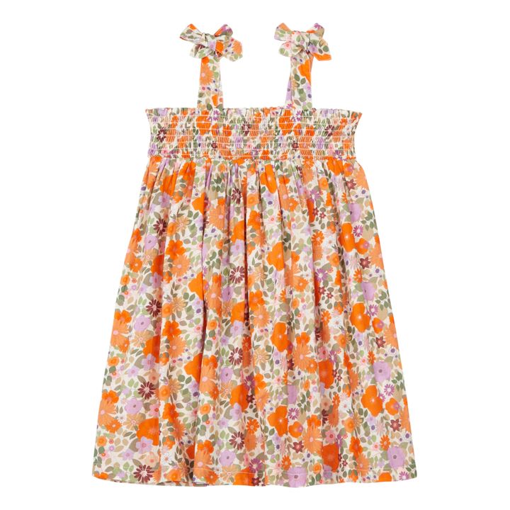Kleid aus Bio-Baumwolle Dora | Apricot- Produktbild Nr. 0