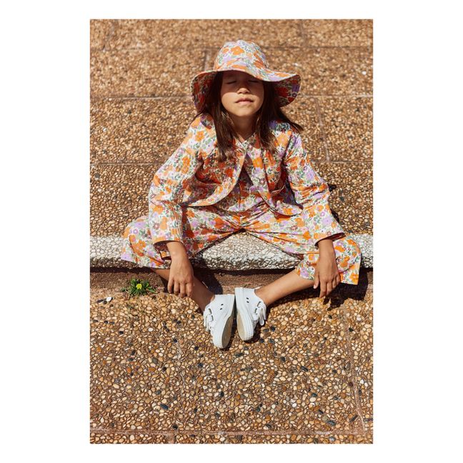 Veste Matelassée Coton Bio Domenica | Abricot