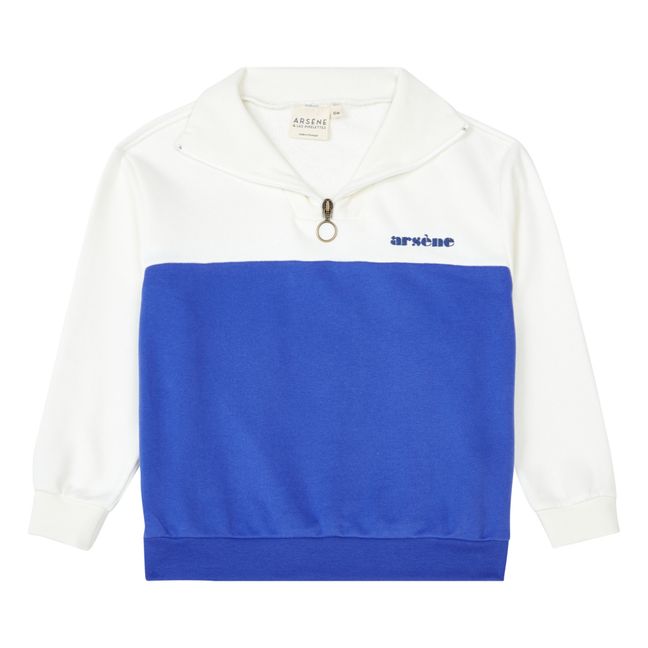 Sweatshirt aus Bio-Baumwolle Djiby | Electric Blue