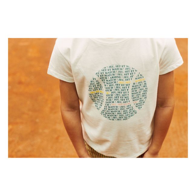 T-Shirt in cotone organico Dilovan | Ecru