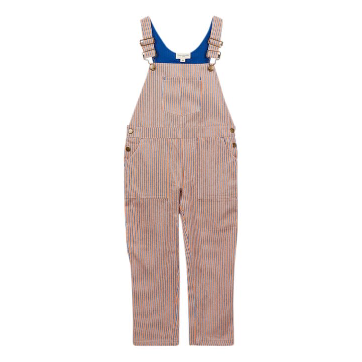 Dino Denim Overalls | Blue- Product image n°0