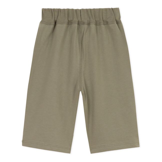Organic Cotton Bermuda Shorts | Khaki