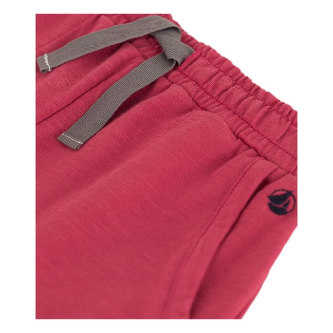Organic Cotton Slub Jersey Shorts | Rosa
