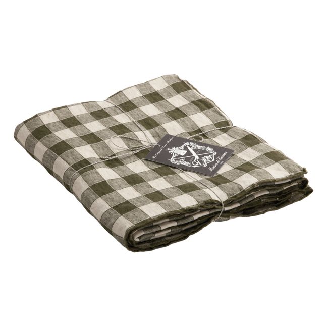 Mantel de tela vintage Bourdon | Laurier