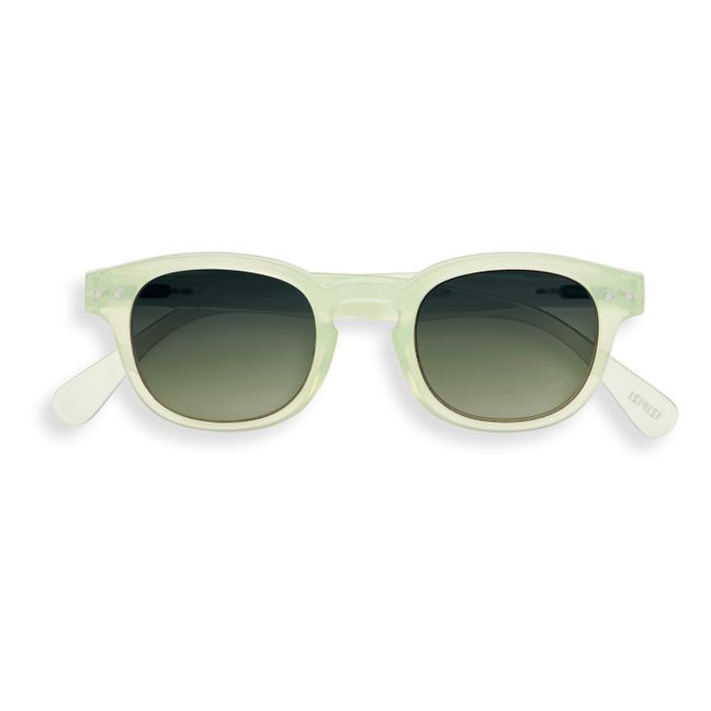Sonnenbrille #C Junior | Mandelgrün