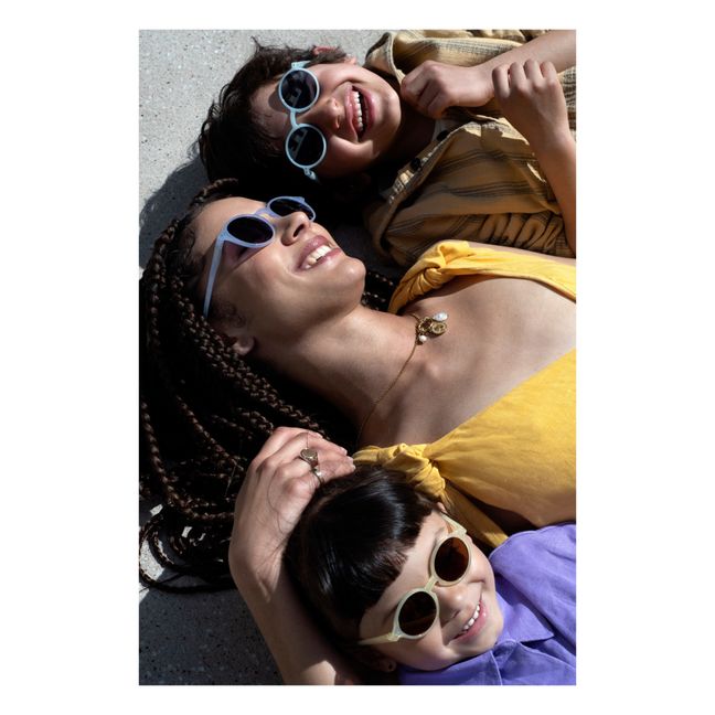 Sunglasses #D - Kids Plus Collection | Lemon yellow