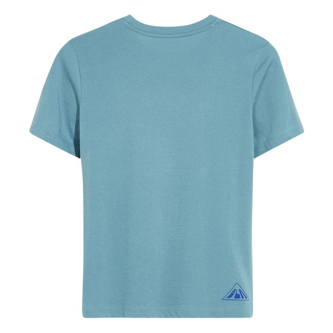 Vince Organic Cotton T-shirt | Azul Gris